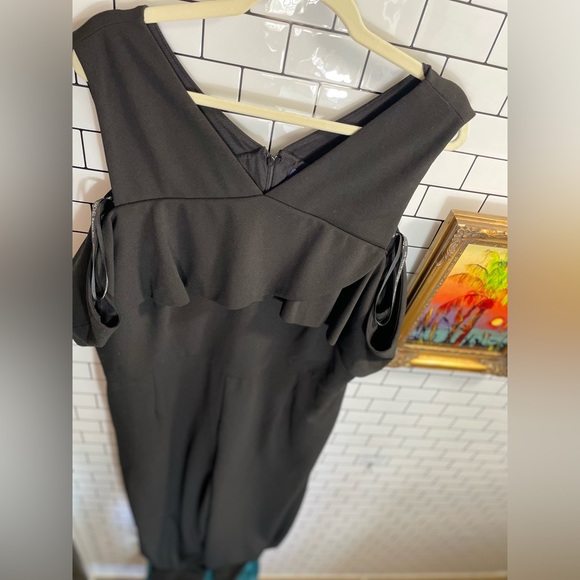 Rachel Roy 22w black jumpsuit - Picture 5 of 9